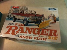 Moebius 1972 F-250 Ranger Xlt Pickup Truck Missing Plow