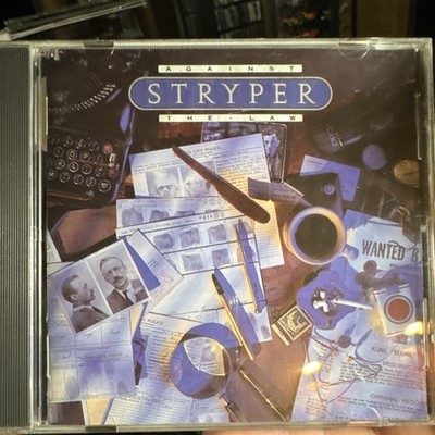 Stryper Against the Law CD Hard Rock Enigma Records 1990 Jewel Case