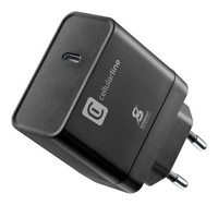 Cellularline Usb Typ-C Super Fast Travel Charger 45W Black (60049) #1907536