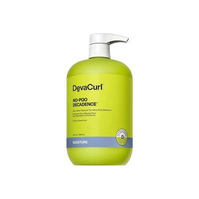 DevaCurl NoPoo Decadence NonLathering Cleanser for UltraRich Moisture, Green ...