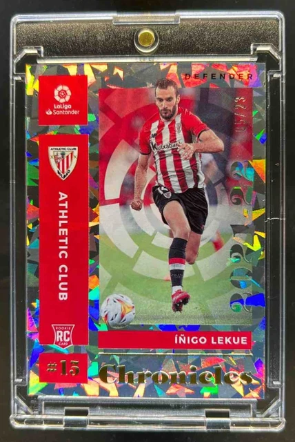 2021 Chronicles Inigo Lekue La Liga RC Cracked Ice #/23 Bilbao