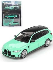 Mini GT 1:64 BMW M3 M Performance Touring Mint Green Diecast Model MGT00897-P11