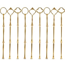 Tosnail 9 Sets 3 Tier Cupcake Stand Fittings, Cake Stand Hardware, Dessert Se...