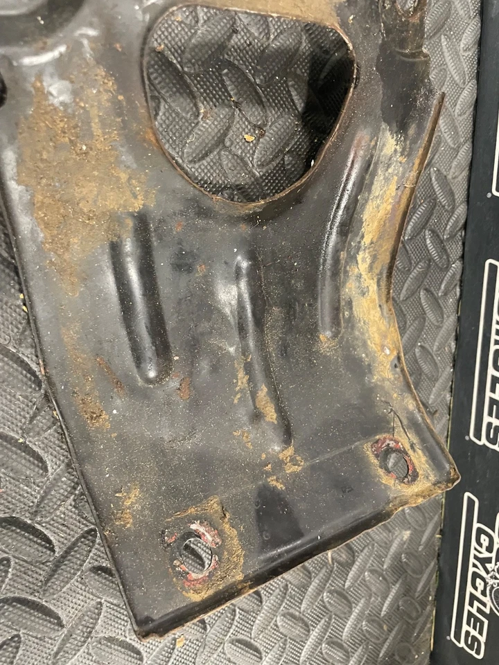 Honda Sl125 Sl 125 1973 placa de deslizamiento Foto 3 de 4