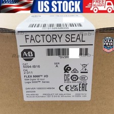 NEW Allen Bradley 1PC IN BOX 5094-IB16  1 YEAR WARRANTY FAST DELIVERY S