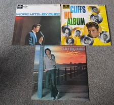 Cliff Richard 12" Vinyl LP Record Bundle