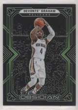 2021-22 Panini Obsidian Electric Etch Green 15/25 Devonte' Graham #128 0w77