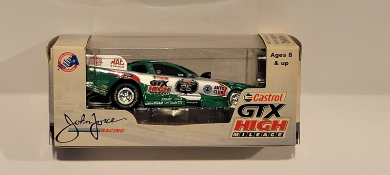 Action Racing Collectables Silver Series diecast car John Force Castrol GTX