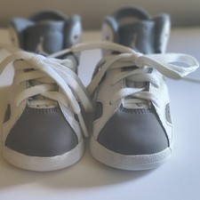 Air Jordan 6 Retro Cool Grey DV3606-100 Toddler Size 4C Pre-Owned
