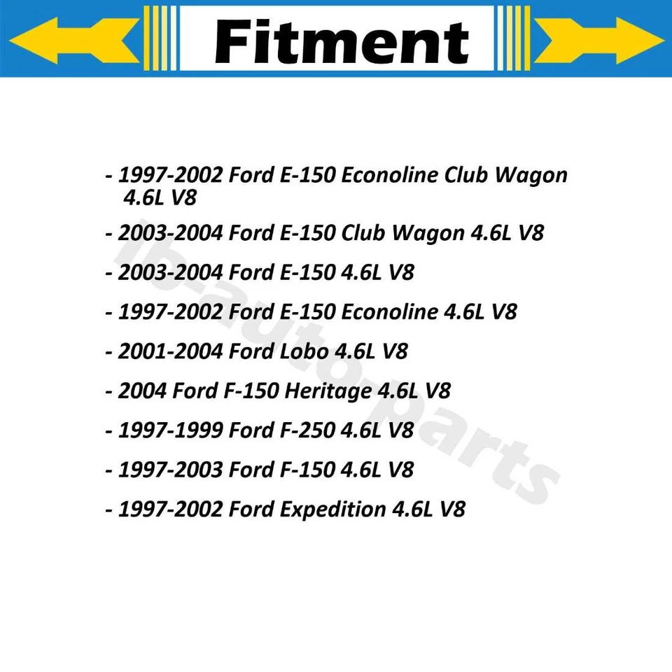 Conjunto de manguera de calefacción HVAC para Ford E-150 2003 2004 Foto 2 de 4