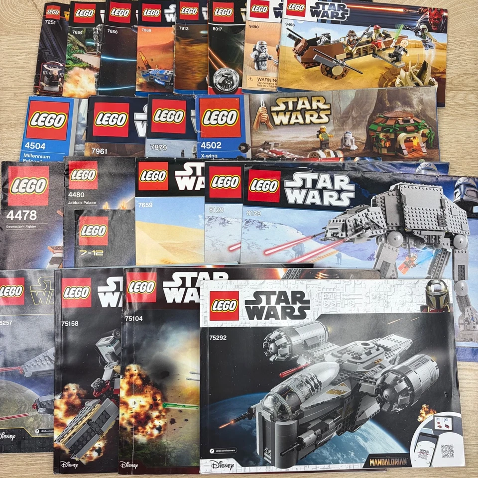 LEGO Star Wars Instruction Manual Booklet Choose Sets Manuals Only! - Image 1 of 1
