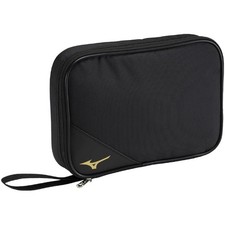 MIZUNO Table Tennis Soft Case 2 Pieces Middle Plate Included 83JD3510 Black/Go