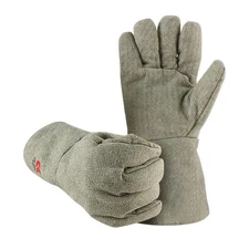 500°C Heat Resistant Gloves for Welding Furnace Industrial Safety Mitts