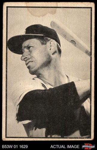 Andy Pafko #57 1953 Bowman B & W card