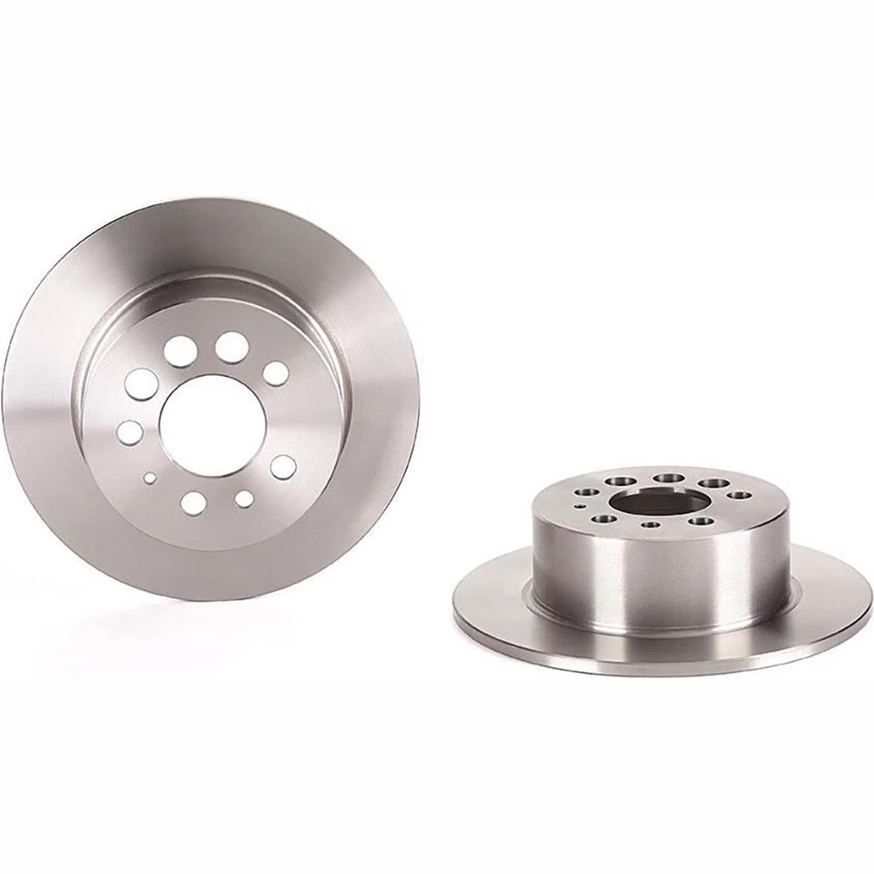 Juego de rotores de freno trasero equivalente original Brembo de alto rendimiento para Volvo 164 1974 Foto 4 de 4