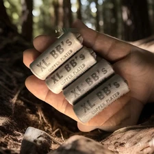 VTG FEDERAL CARTRIDGE XL BB's 75ct ea. 4 TUBES 300 COPPER STEEL AIR RIFLE SHOT!