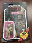 New ListingDEFECTIVE STAR WARS ROTJ Lumat Ewok 1984 Vintage Kenner Sealed Card 79B  G3D