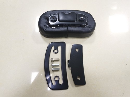 Flatlander Mini Sissy Bar Backrest Pad For Harley Heritage Softail Fat Boy Dyna - Picture 7 of 8