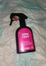 New Limited Edition Discontinued Lush Snow Fairy Body Spray 6.7 fl oz/200ml FULL