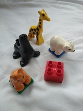 LEGO Duplo Zoo Animals Set 2660 Complete Set 1990 Vintage