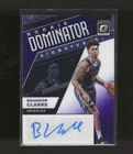 2019 DONRUSS OPTIC ROOKIE DOMINATOR PURPLE STARS AUTO #RD-BCL BRANDON CLARKE /29