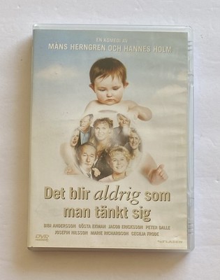 Det Blir Aldrig Som Man tankt Sig (DVD, 1999) Region 2