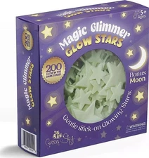 Deluxe Glow Stars; Glow in the Dark Stars for Ceiling, Ceiling Stars