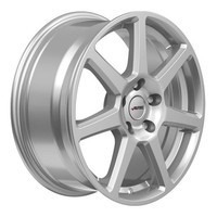 1X Autec Typ Te - Tallin Ece Brillantsilber Lackiert 6.5Jx17 5X112 ET46