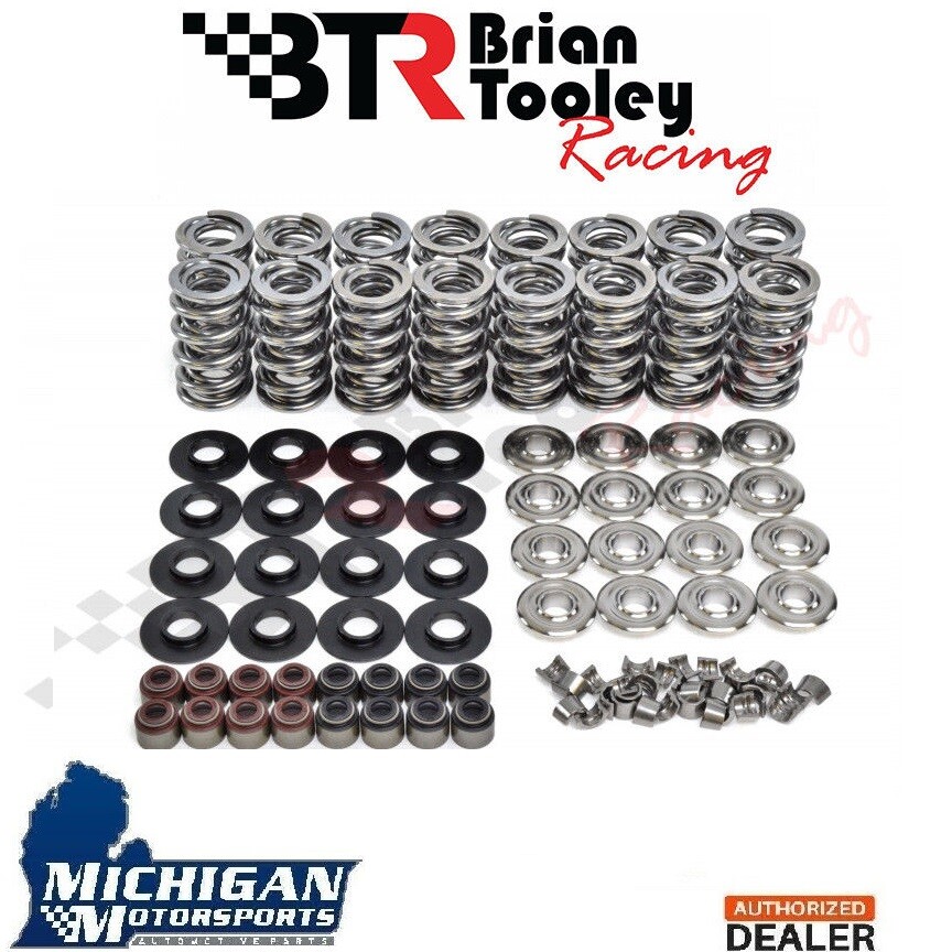 BTR Platinum Dual .660" Valve Spring Kit w/ Titanium Retainers For Gen
