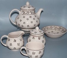 Laura Ashley Petite Fleur Brown Brown Johnson Brothers England Parts to Choose From