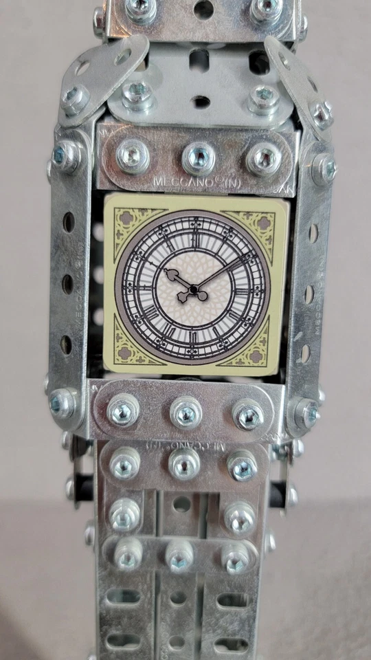 Meccano Big Ben Assembled Erector Set Vintage Construction Building Toy - Image 4 of 4