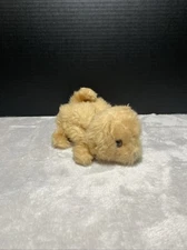 Vintage Mastercraft Dog Puppet Plush Lab Golden Retriever Puppy Realistic Pet 7"