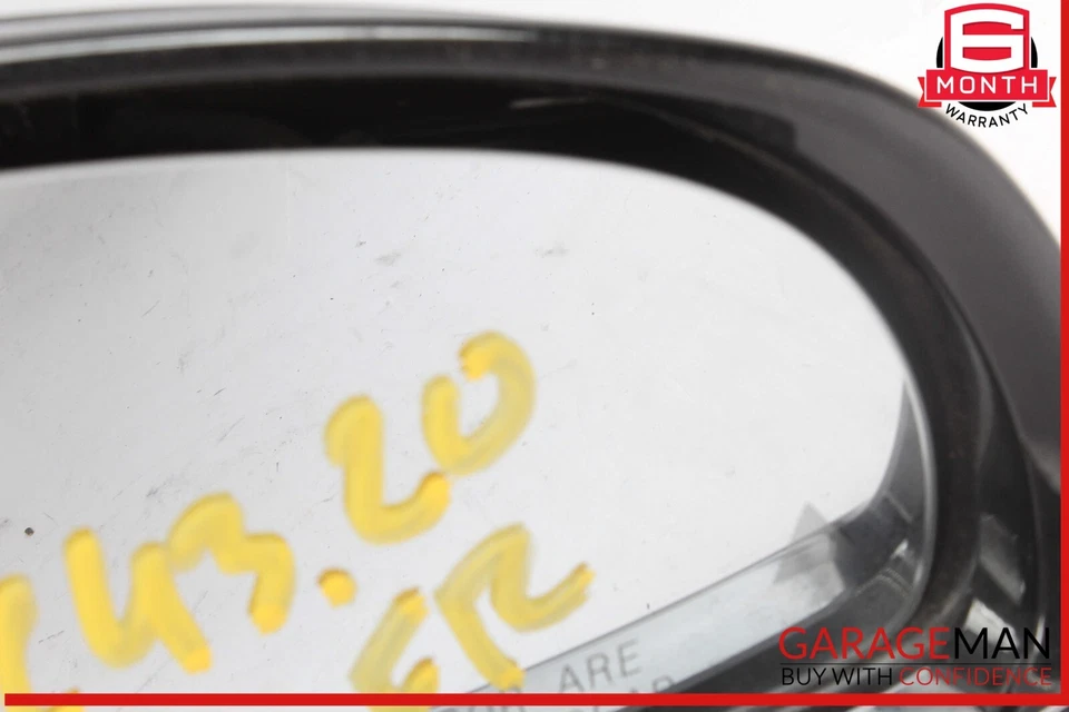 17-20 Mercedes SLC43 AMG SLC300 Right Side Door Rear View Mirror Black OEM - Imagem 4 de 4