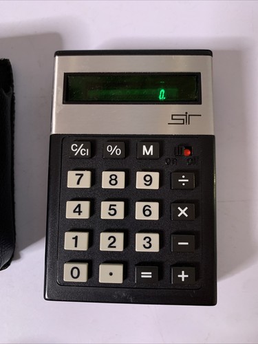 Adler Sir Vintage Calculator EC 20-S Made in Japan - Picture 2 of 10