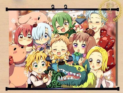Anime Seven Deadly Sins Meliodas Home Decor Poster Wall Scroll 40 55cm 9 Fg35 Ebay