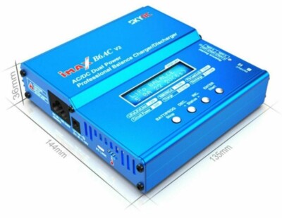 SKYRC iMax B6AC V2 RC Lipo Akku Ladegerät Balance LiFe LiHV NiMH Lilon UK