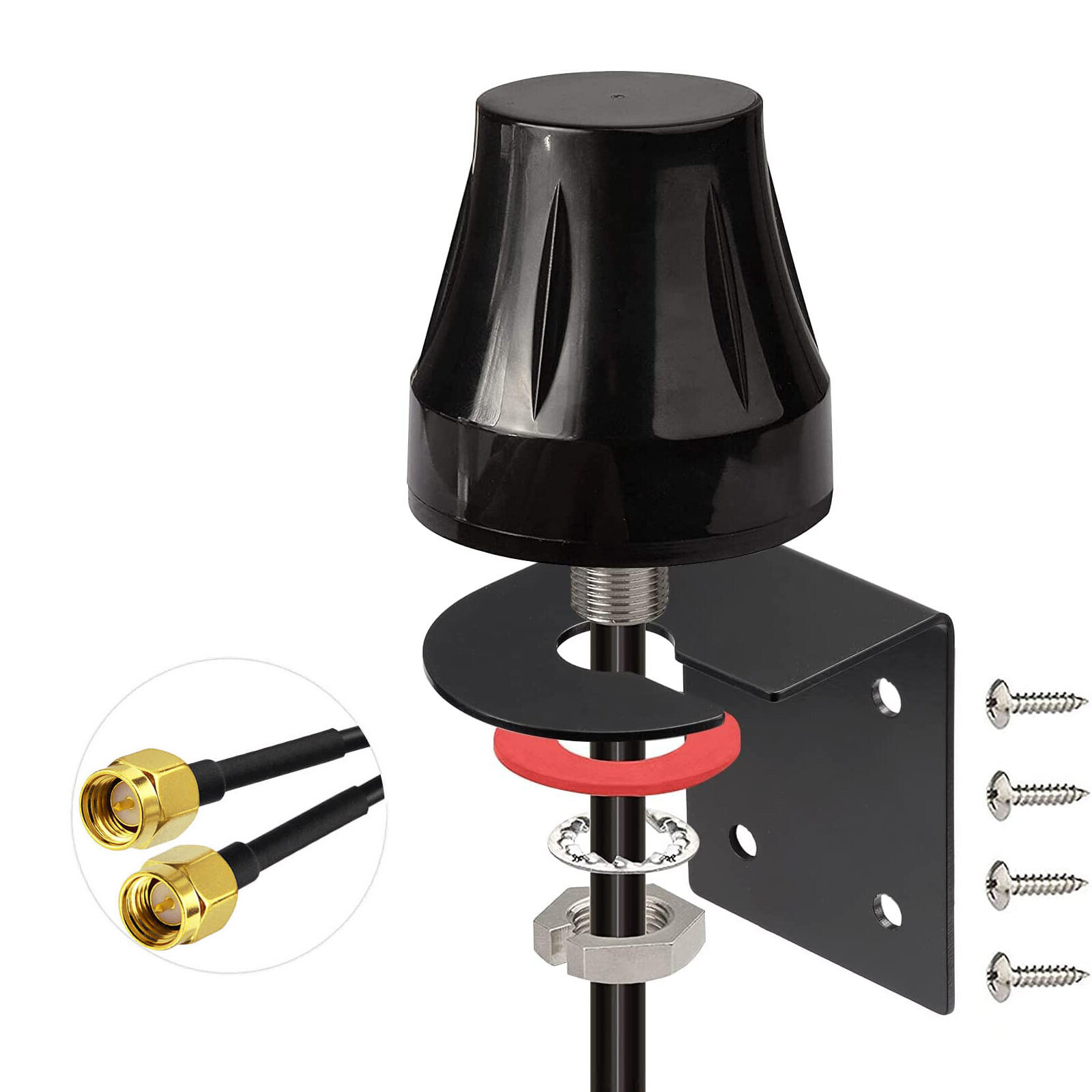 Bracket External 3G 4G LTE Dual SMA Antenna for MOFI 4500 Cellular 4G