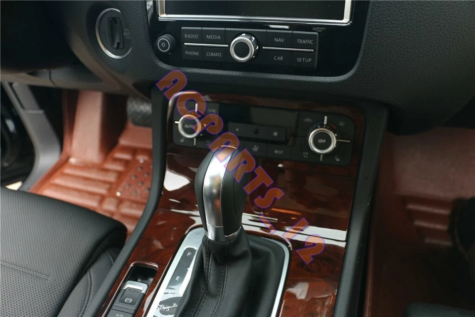 1x Gear Lever Shift Knob Button Switch Chrome For Volkswagen Touareg 2011-2018 - Image 3 of 4