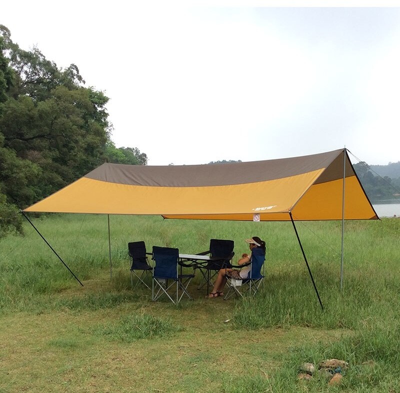 Outdoor Awning Ultra Large Sun Shading Beach Camping Shelter Canopy Garden Tent Outdoor Awning Ultra Large Sun Shading Beach Camping Shelter Canopy Garden Tent