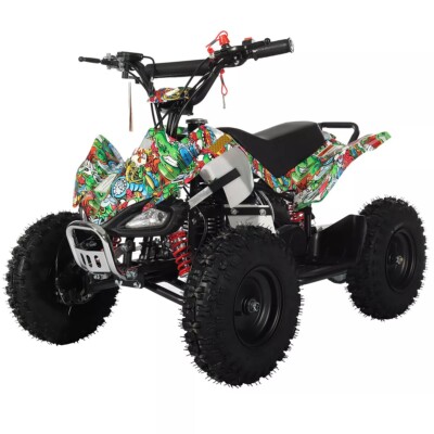 X-PRO Thunder 40cc ATV with Chain Transmission Pull Start Disc