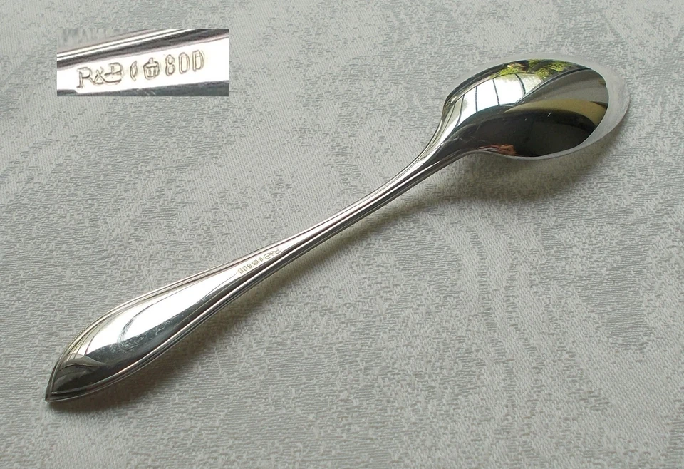 *RAR* Robbe&Berking Modell Navette eleganter Kaffeelöffel in 800er Silber - Bild 3 von 4