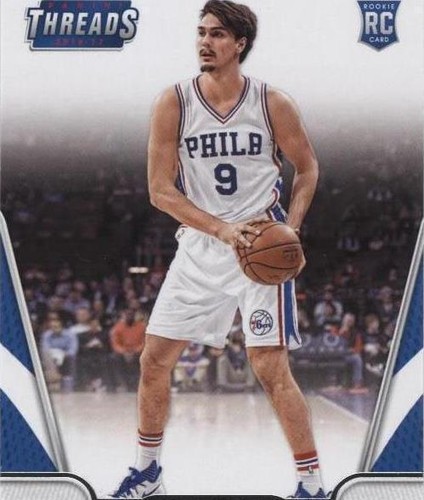2016-17 Panini NBA Hoops Dario Saric RC #299 Philadelphia 76ers