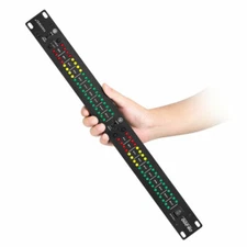 80 LED Dual Analog Sound Level Meter Music Spectrum Audio Dot Matrix Display