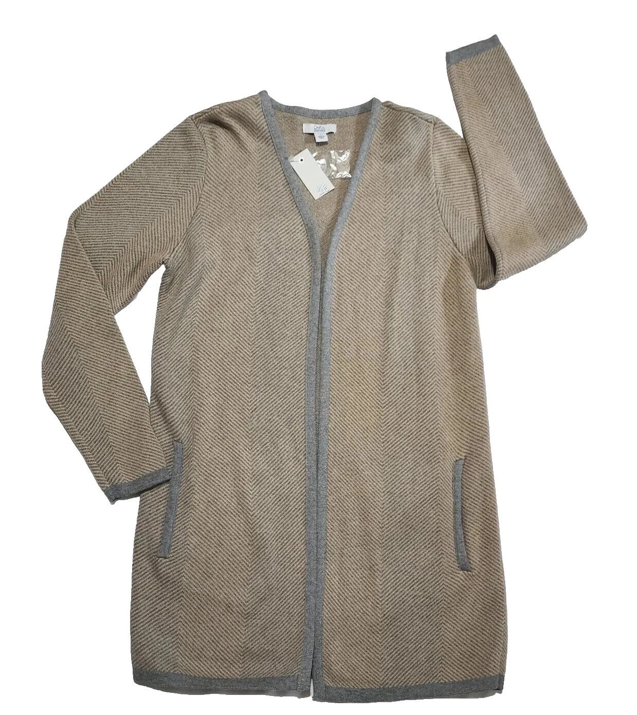 Brown Striped Sweaters for Women