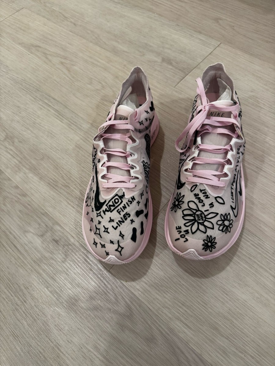 nike zoom fly sp pink nathan bell