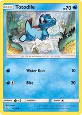 Totodile 18/73 Shining Legends Pokemon Card NM