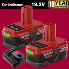 1-2 Pack 8.0Ah for Craftsman 19.2V 11375 Battery C3 DieHard 130279005 130279003