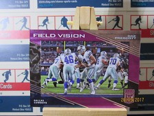 2017 Elite Field Vision Purple #1 Dak Prescott SN 05/49