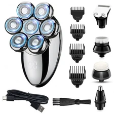 Best Bald Head Shaver ,Electric Shavers Razor Smooth Skull Cordless Xmas Gift