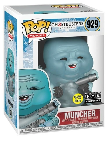 Funko POP! Movies: MUNCHER #929 Ghostbusters Afterlife FYE GITD Excl w protector
